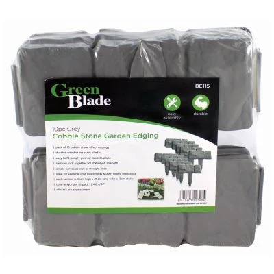 GREY COBBLE STONE GARDEN 10PC - Image 2