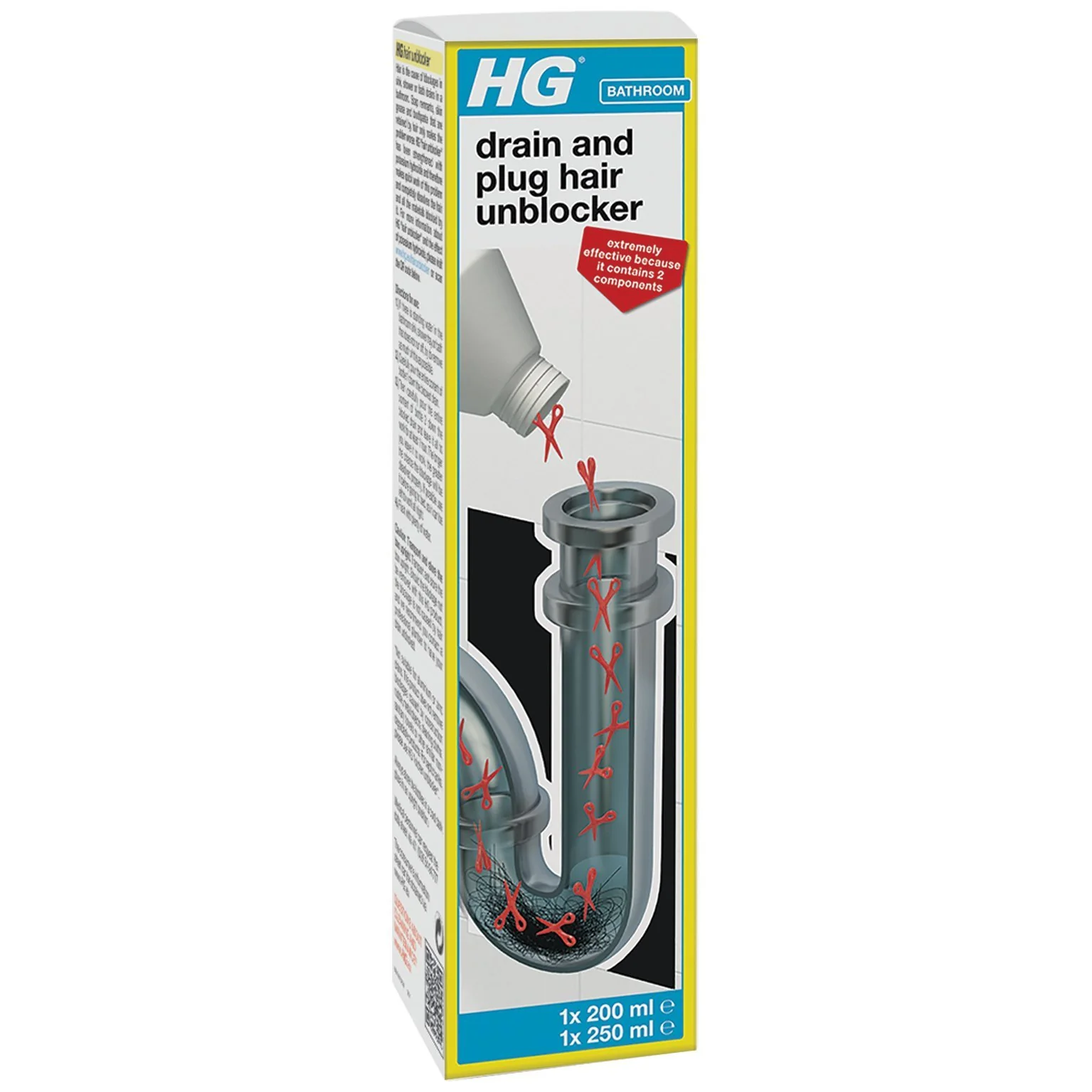 HG DRAIN HAIR UNBLOCKER 450ML