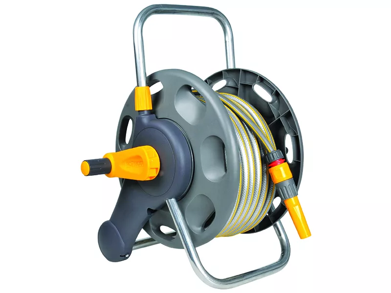 HOZELOCK HOSE REEL & 25M OF HOSE