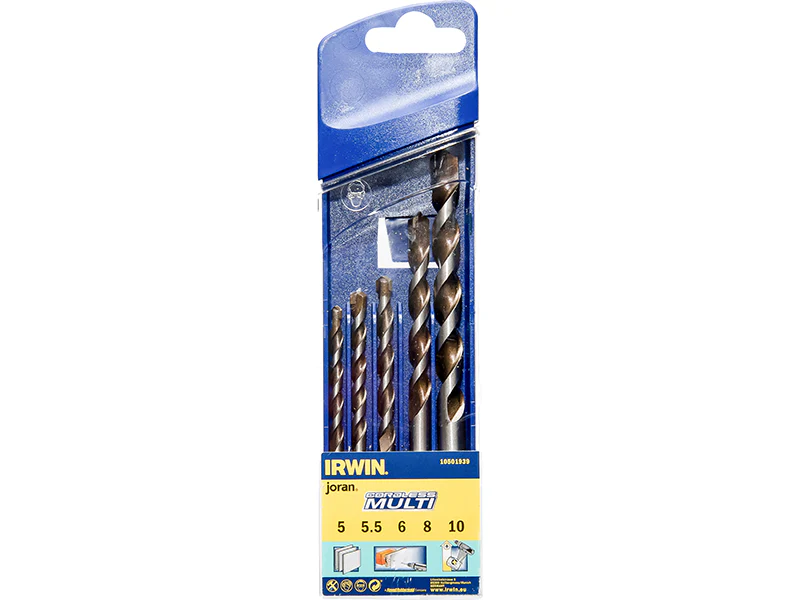 IRWIN® Cordless Multi-Purpose Drill Bit Set, 5 Piece 5-10mm - Image 2