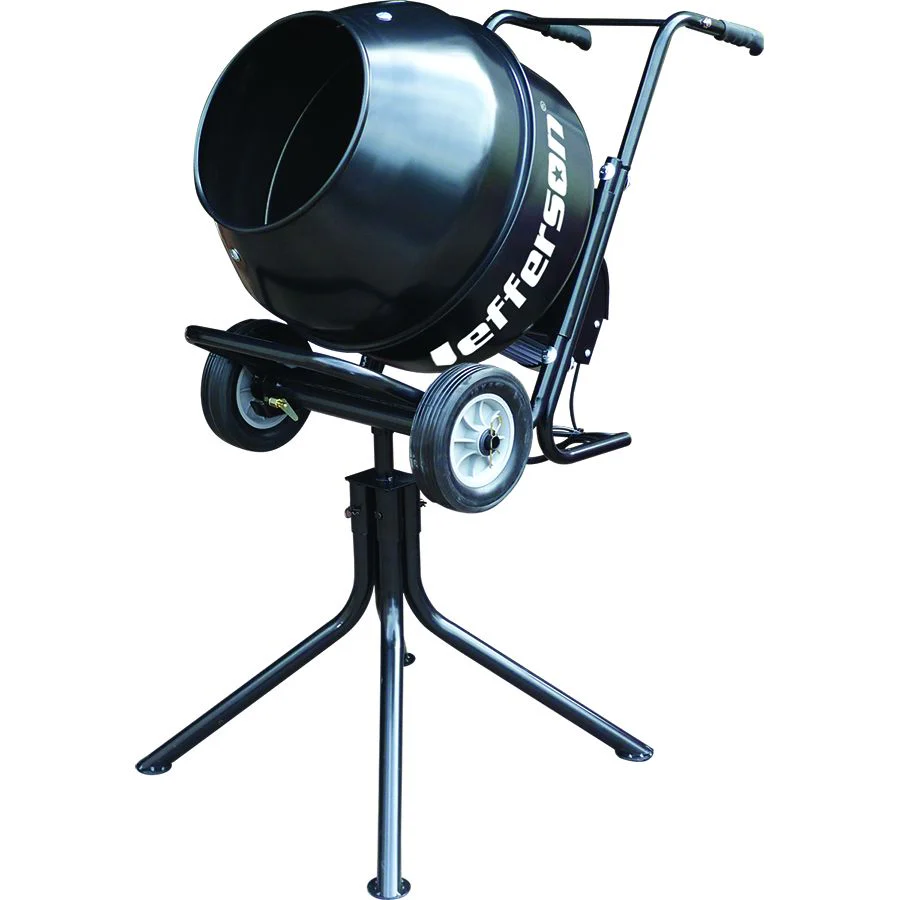 JEFFERSON 110V CEMENT MIXER WITH STAND - Image 2