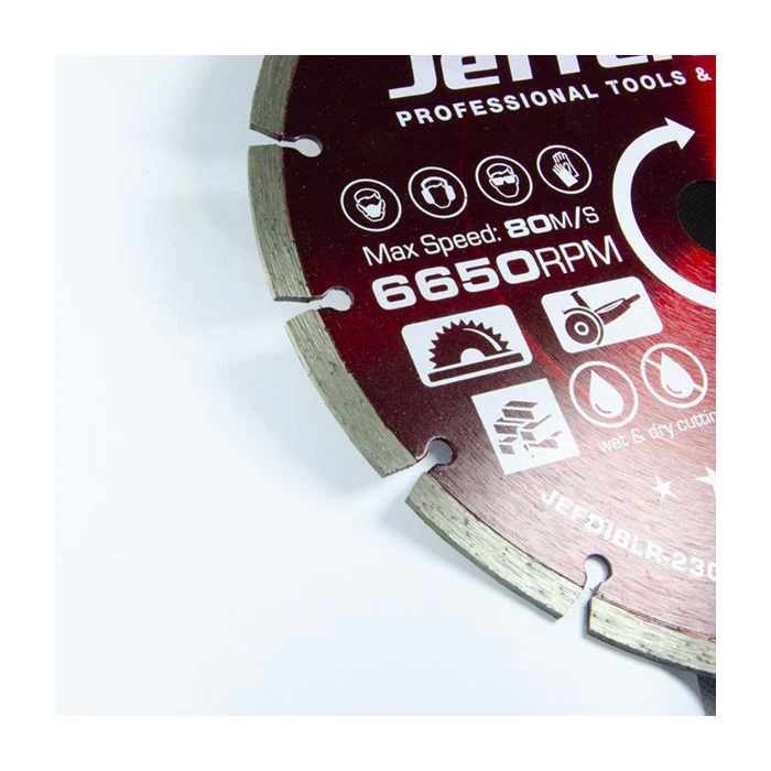 JEFFERSON 115MM DIAMOND BLADE TRADE (RED) - Image 3