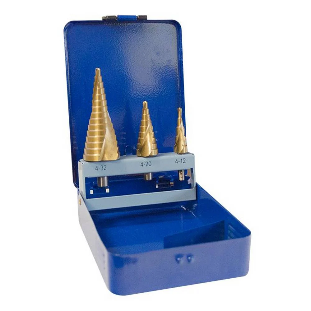 JEFFERSON 3 PIECE HSS STEP DRILL SET