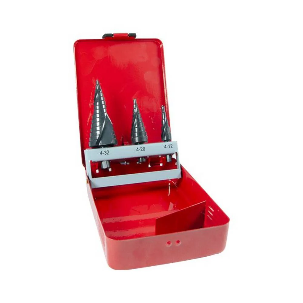 JEFFERSON 3 PIECE M2 STEP DRILL SET