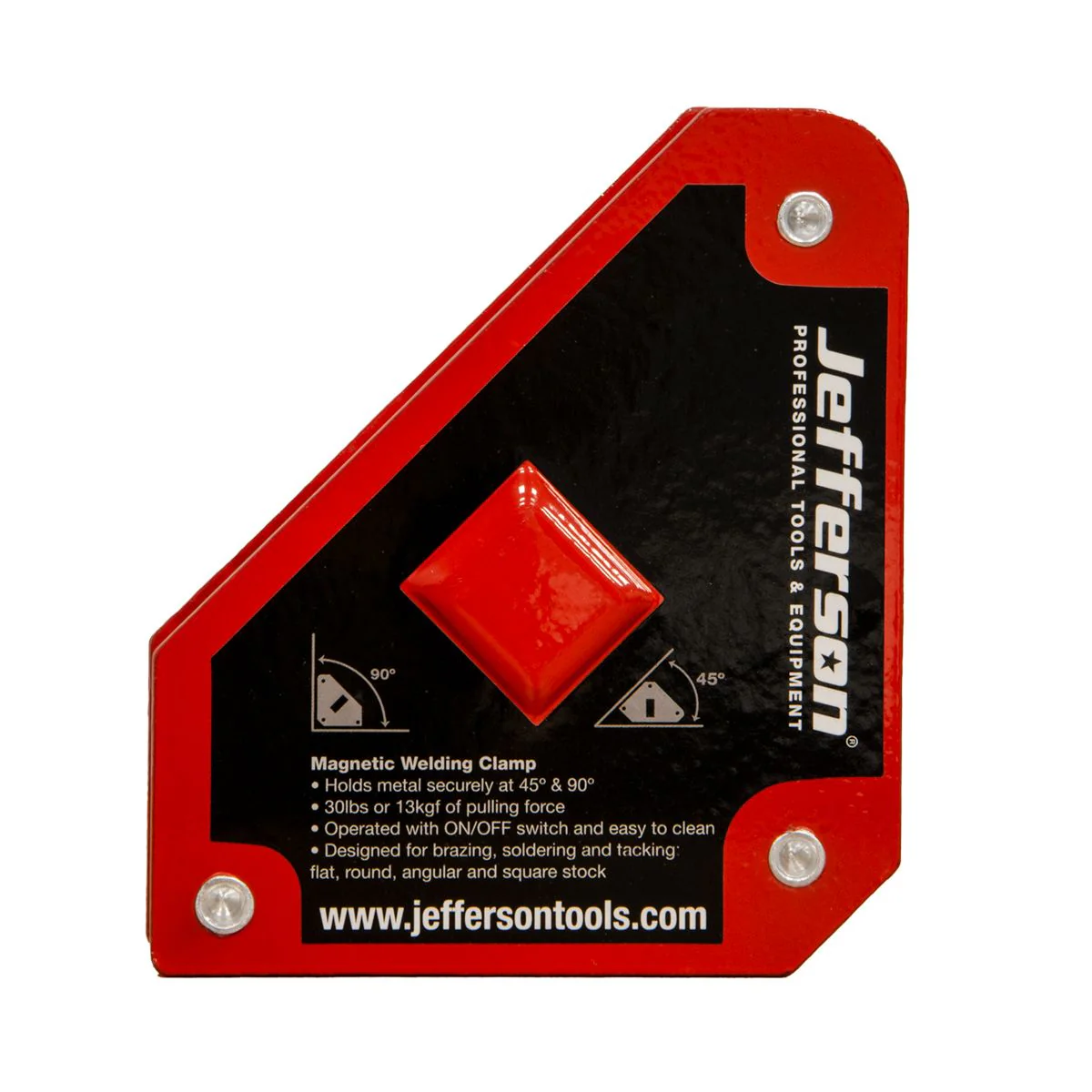JEFFERSON 30LB WELDING MAGNET 110 X 95 X 25MM - Image 3