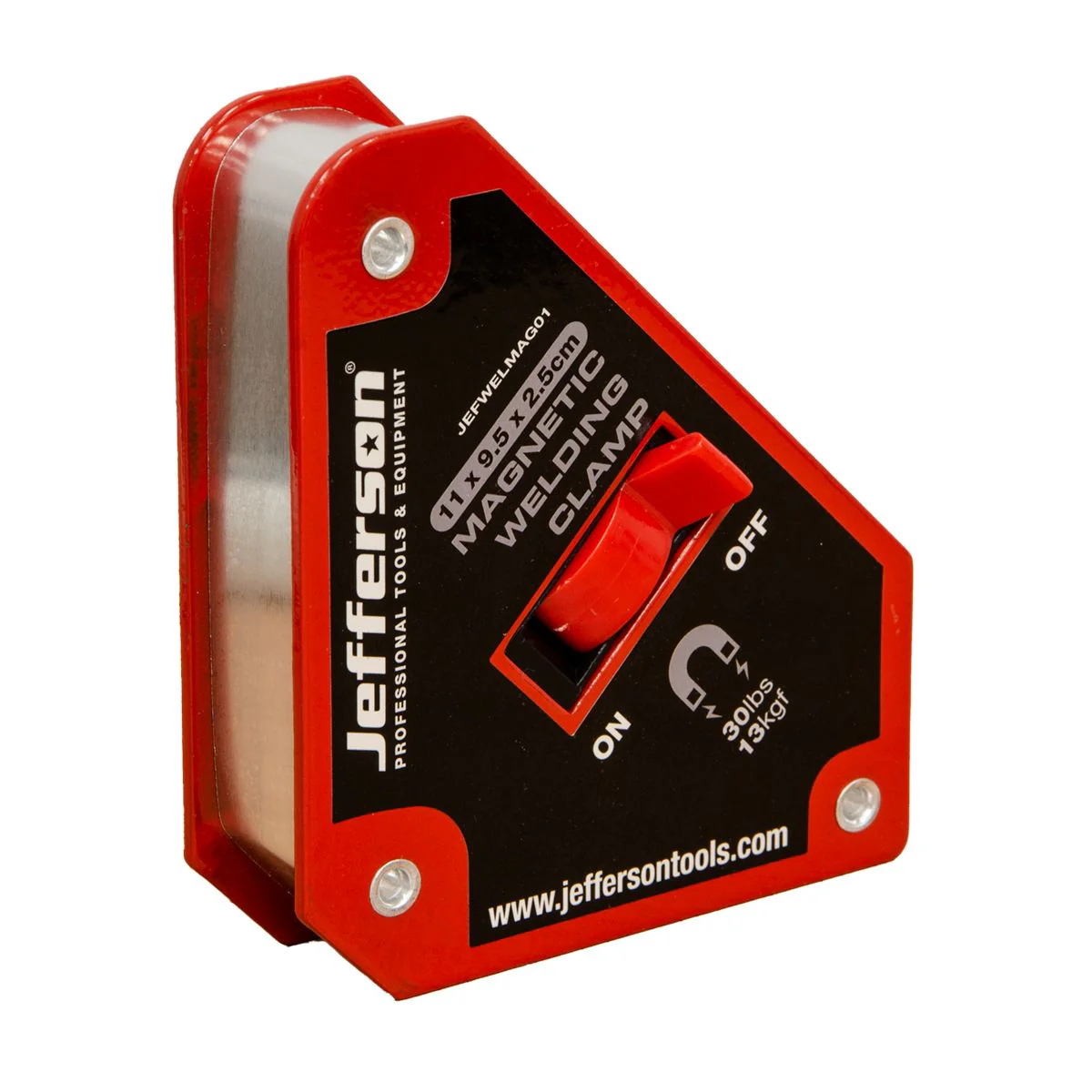 JEFFERSON 30LB WELDING MAGNET 110 X 95 X 25MM - Image 4