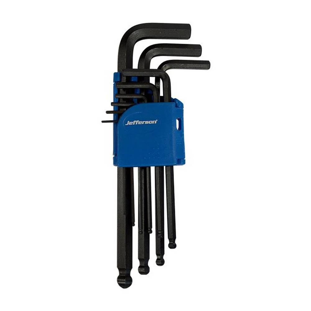 JEFFERSON 9 PIECE BALL-HEX KEY SET