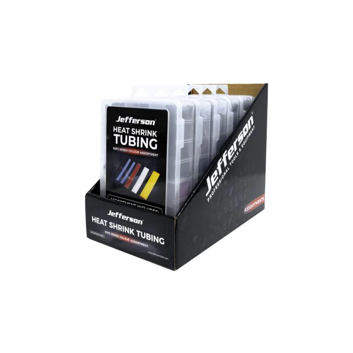 JEFFERSON 95PC 100MM HEAT SHRINKING TUBING MIXED COLOURS ASSORTMENT - Image 2