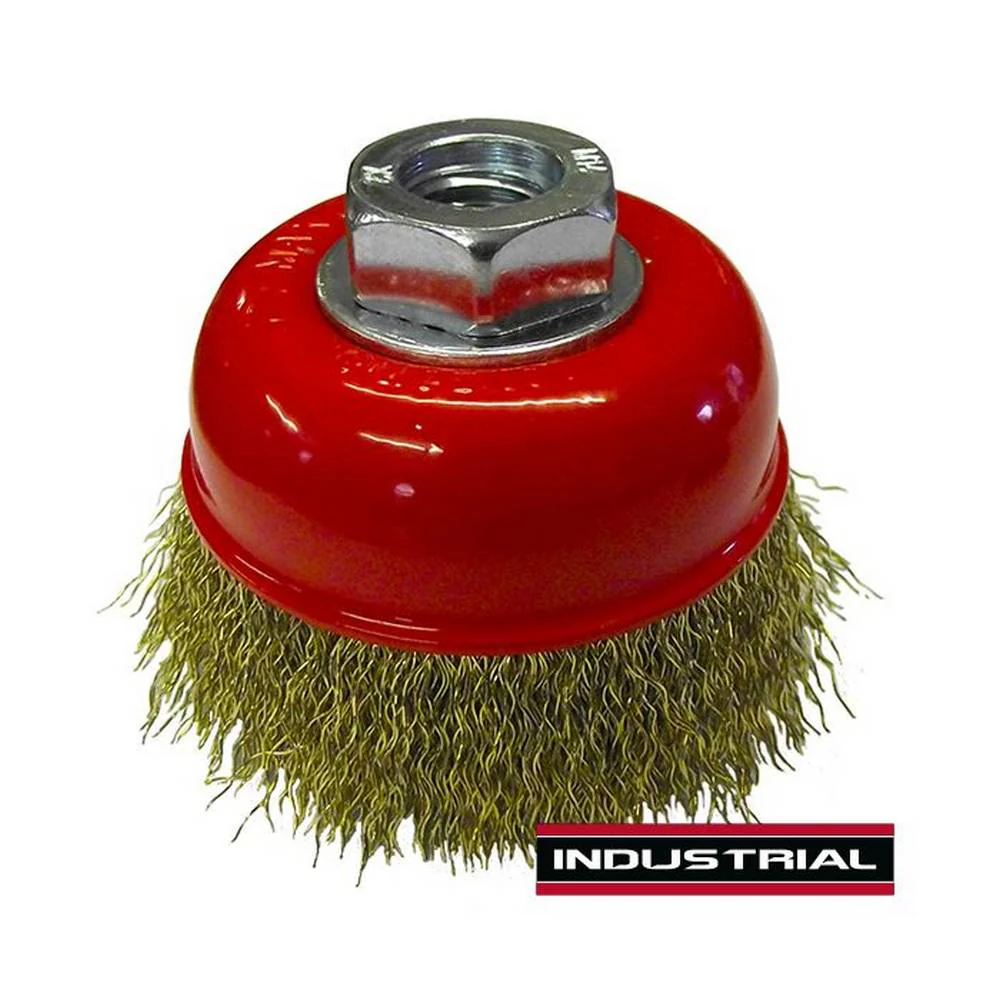 JEFFERSON CRIMPED CUP BRUSH M14 125MM