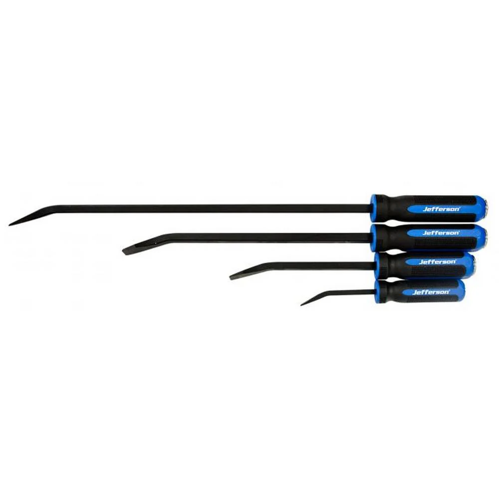 JEFFERSON HEAVY DUTY 4 PIECE HAMMER CAP PRY BAR SET
