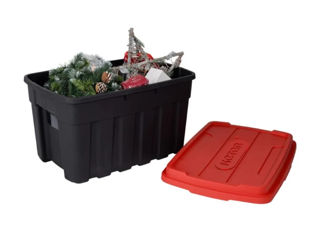 KETER TUFF TOTE 68L BLACK/RED - Image 3