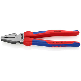 KNIPEX HI LEVER COMBI PLIERS 225MM