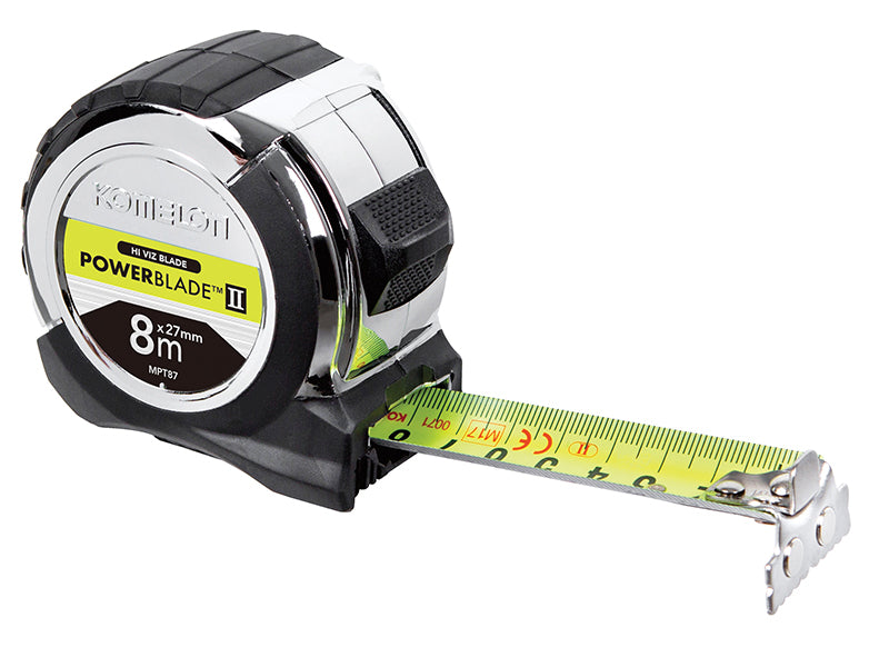Komelon PowerBlade™ II Pocket Tape 8m (Width 27mm) (Metric only)