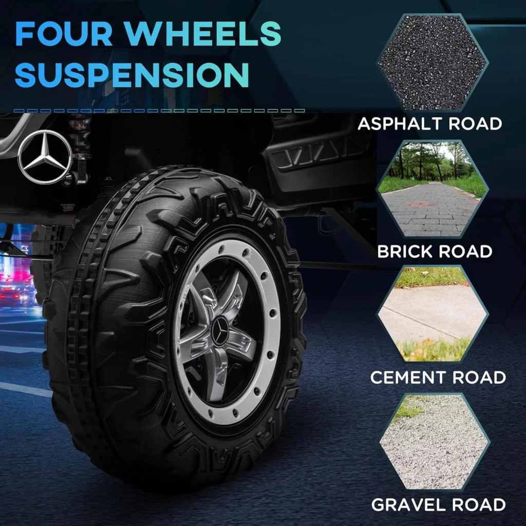 LICENSED MERCEDES BENZ UNIMOG WHITE - Image 2