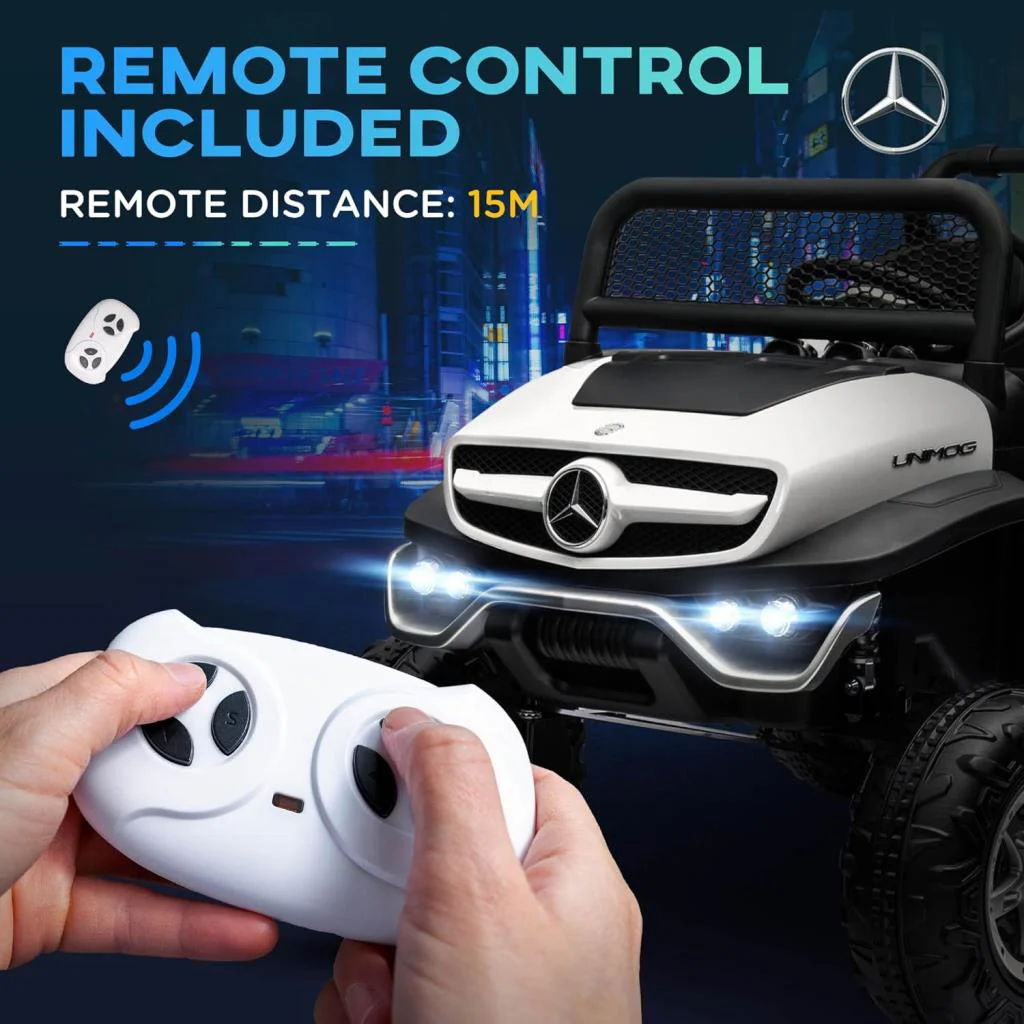 LICENSED MERCEDES BENZ UNIMOG WHITE - Image 7