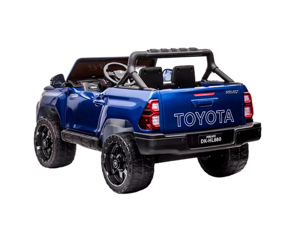 KIDS LICENSED TOYOTA HILUX BLUE (DISPLAY MODEL) - Image 2