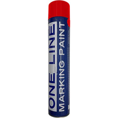 LINE MARKER PAINT 750ML RED