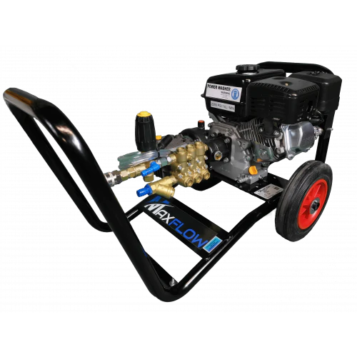 LONCIN G200 6.5HP ELECTRIC START 2200PSI @ 14LPM, GEARBOX PISTON PUMP LOW PROFILE FRAME - Image 2