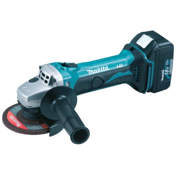 MAKITA 18V Angle Grinder Kit: 2 Batteries & Charger – Watson Hire
