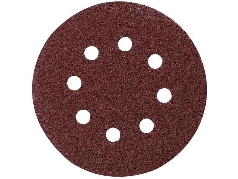 Makita Hook & Loop Abrasive Disc 125mm 40G (Pack 10) - Image 2