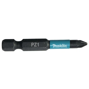 Makita Impact Black Torsion Bit PZ1 1/4 Hex Shank 50 mm 2 pcs