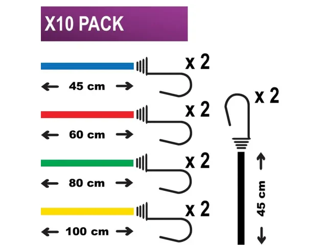 MASTER LOCK 10 PIECE BUNGEE SET - Image 3