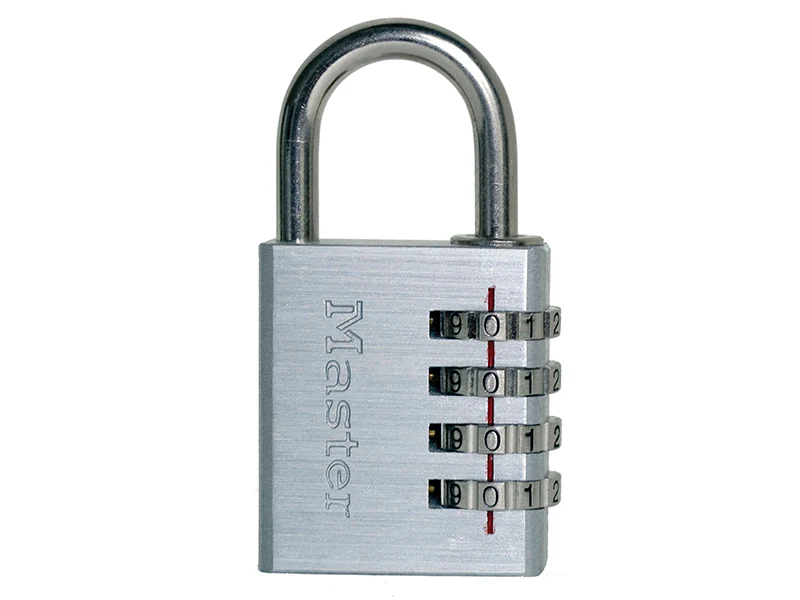 Master Lock Aluminium 40mm 4-Digit Combination Padlock - Image 2