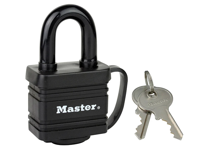 Master Lock Weather Tough® Black Finish 40mm Padlock - Image 2