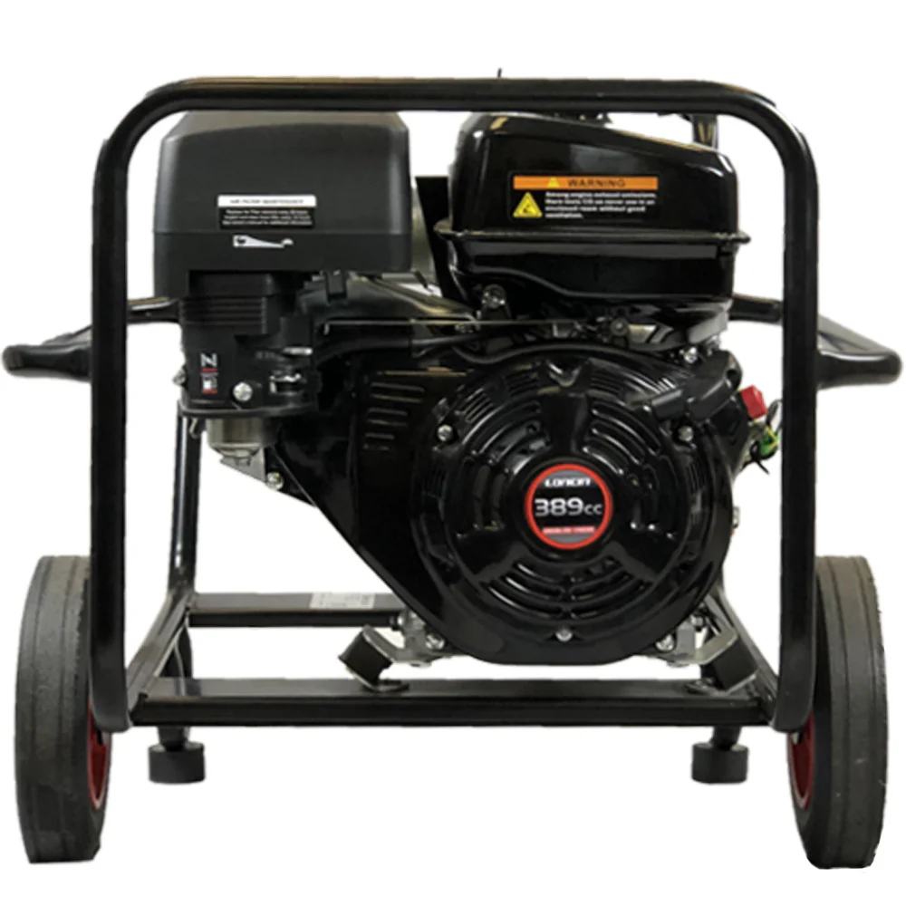 MAXFLOW 8KVA PETROL GENERATOR ELECTRIC START LONCIN G420F ENGINE TROLLEY FRAME + AVR - Image 2