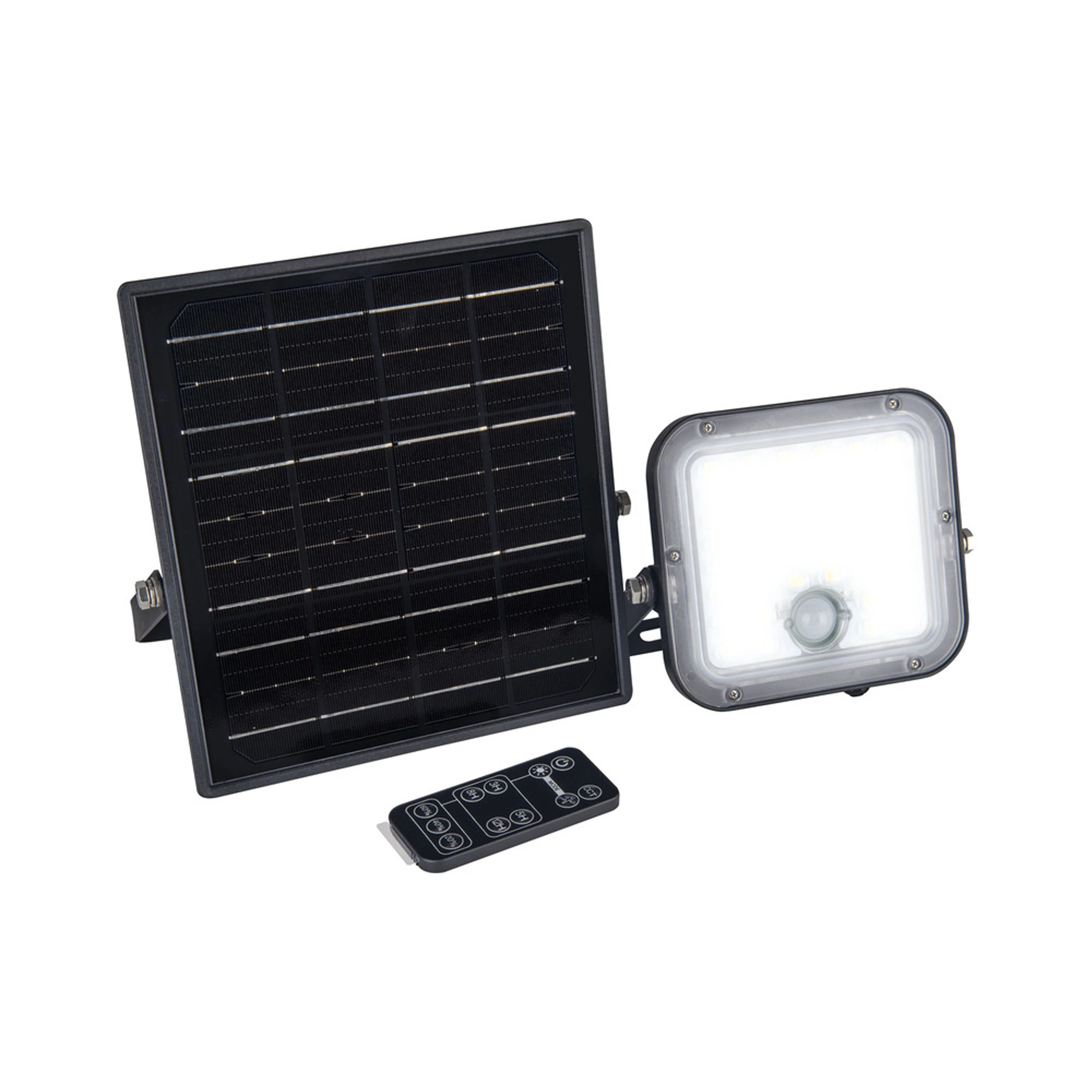 MENSA HIGH OUTPUT SOLAR SECURITY FLOODLIGHT 10W 1500LM CCT