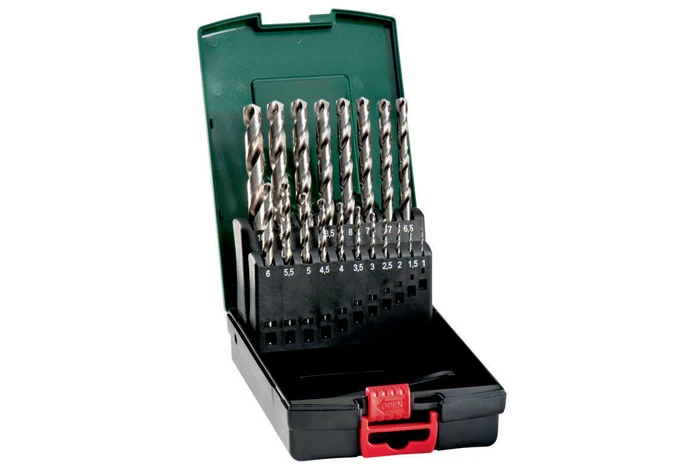 METABO HSS DRILL BIT SET 19PC IN CASE