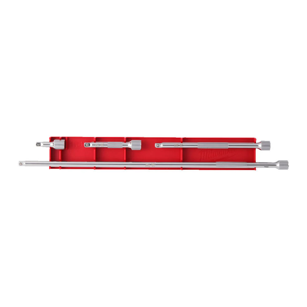 MILWAUKEE 4PC 1/4" DRIVE EXTENSION SET