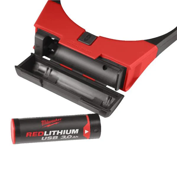 MILWAUKEE L4NL400-301 USB RECHARGEABLE NECK LIGHT 400 LUMEN - Image 4