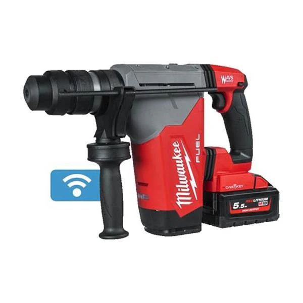 MILWAUKEE M18ONEFHPX-522X M18 FUEL SDS DRILL 2 X 5.5AH - Image 2