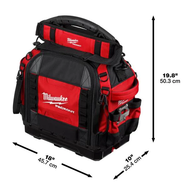 MILWAUKEE PACKOUT 38CM CLOSED TOTE TOOLBAG - Image 2