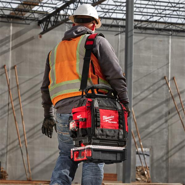 MILWAUKEE PACKOUT 38CM CLOSED TOTE TOOLBAG - Image 6