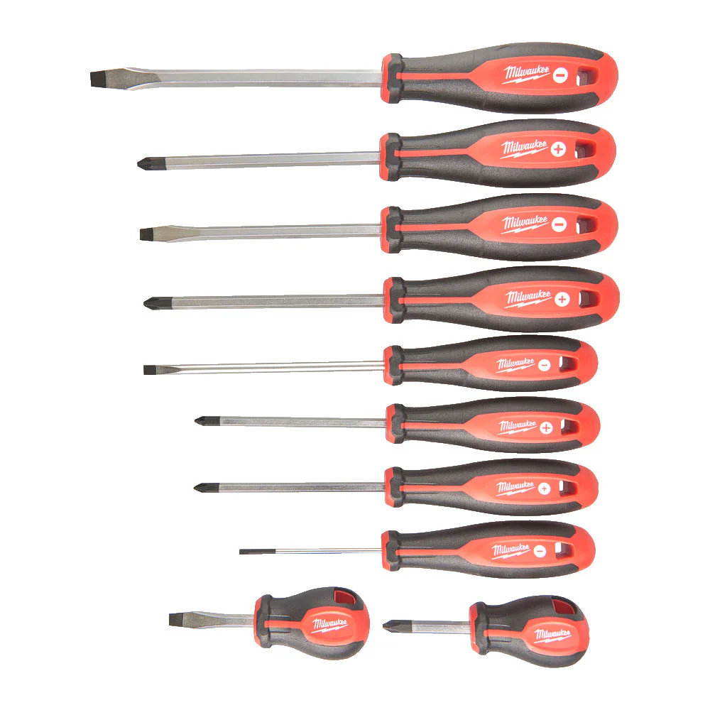 MILWAUKEE TRI-LOBE SCREWDRIVER SET - 10 PCS - Image 4