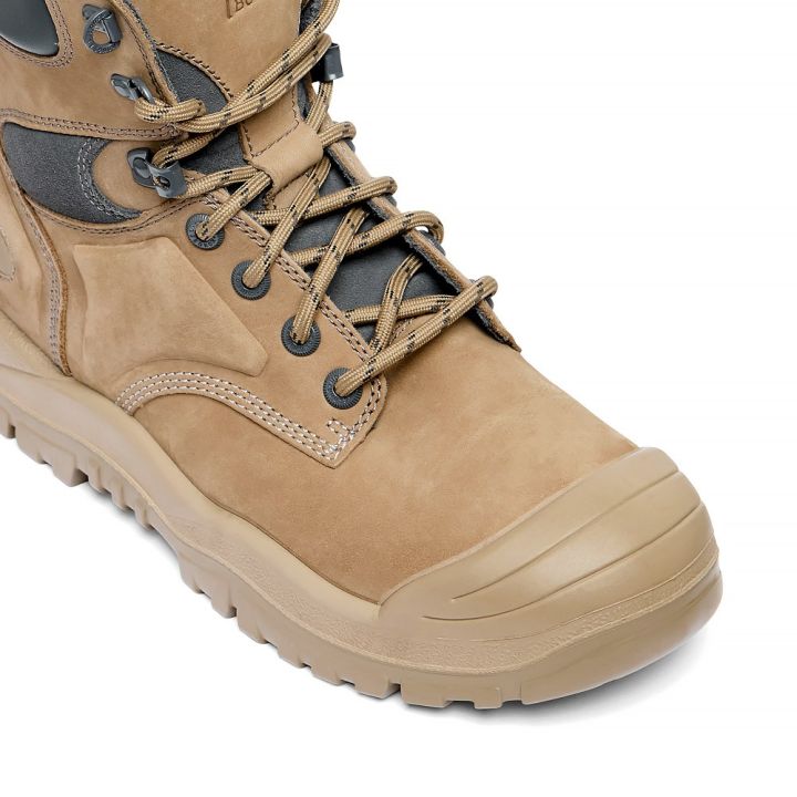 MONGREL HIGH LEG ZIPSIDER STONE - Image 4