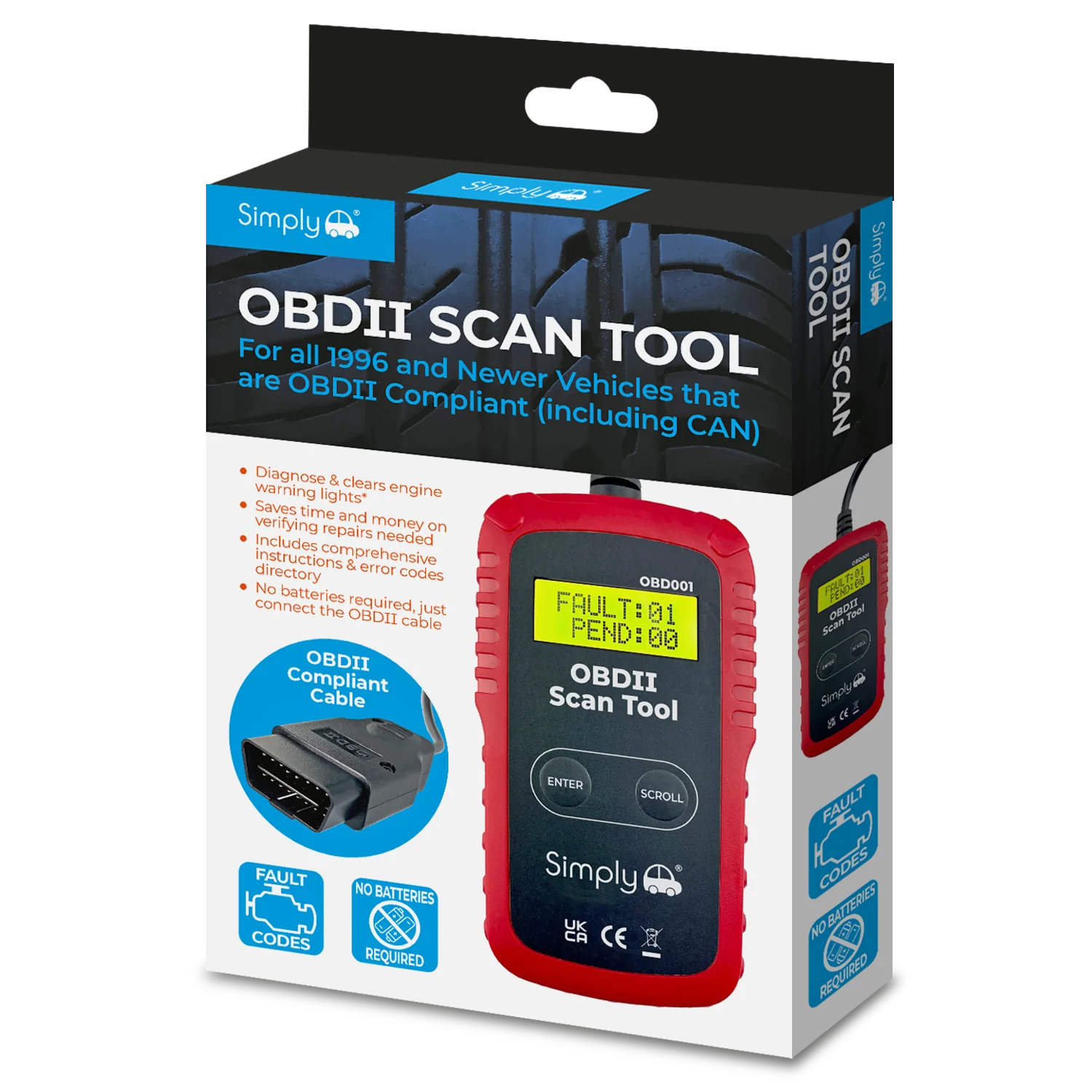 OBD II FAULT READER