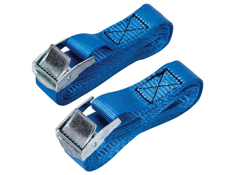 Olympia Cam Buckle 25mm x 2.5m (1in x 100in) 2 Piece - Image 2
