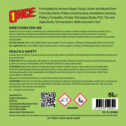 ONCE ALGAE CLEANER - Image 2