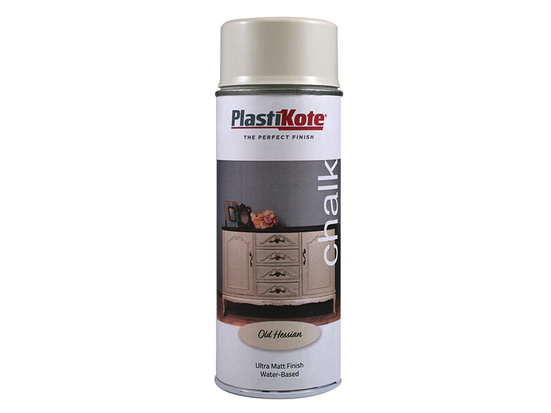 PlastiKote Chalk Finish Spray Old Hessian 400ml
