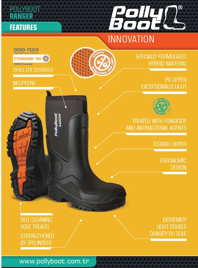 POLLYBOOT POLLY RANGER NEOPRENE S5 FULL SAFETY - Image 2