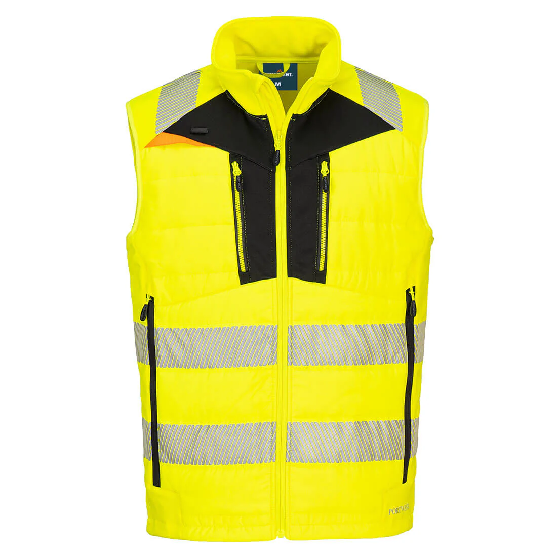 PORTWEST DX4 HI-VIS BAFFLE GILET - Image 4