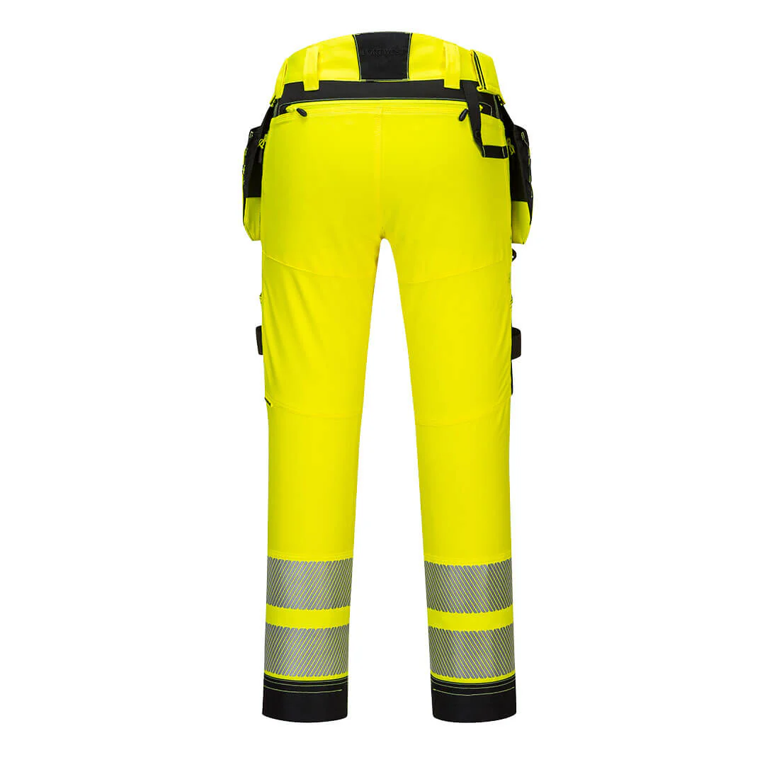 PORTWEST DX4 HI-VIS TROUSERS YELLOW - Image 2