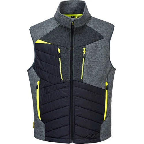 PORTWEST - DX4 ZIPPED HOODY - METAL GREY