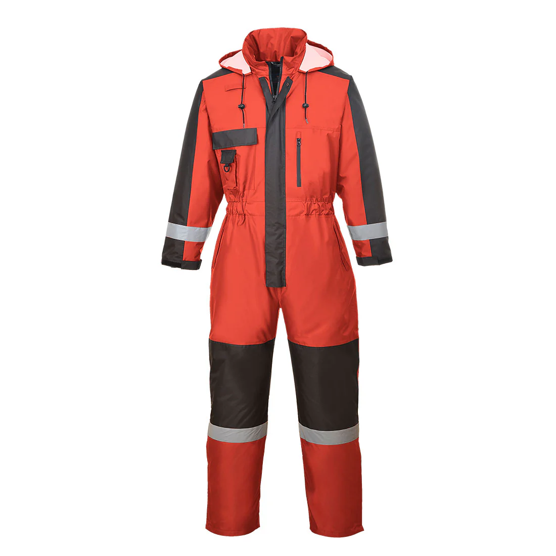 PORTWEST WINTER COVERALL RED