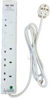 POWERMASTER 5G 2M SURGE PROT EXT LEAD WITH 2 – Watson Hire - Image 2