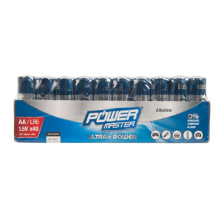 POWERMASTER AA BATTERIES LR6 40 PACK - Image 2