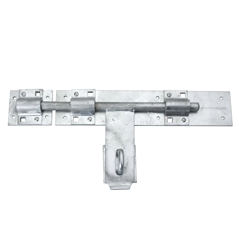 PREMIUM CHOICE 12" GALV CROSS DOOR BOLT